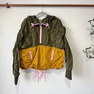 Free People Movement Happy Camper Windbreaker Jacket